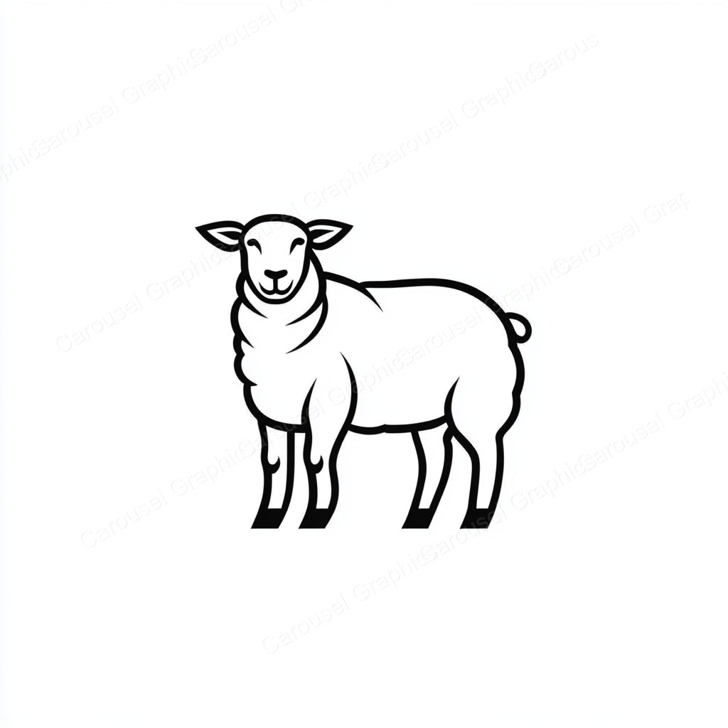 Sheep Vector Graphic preview