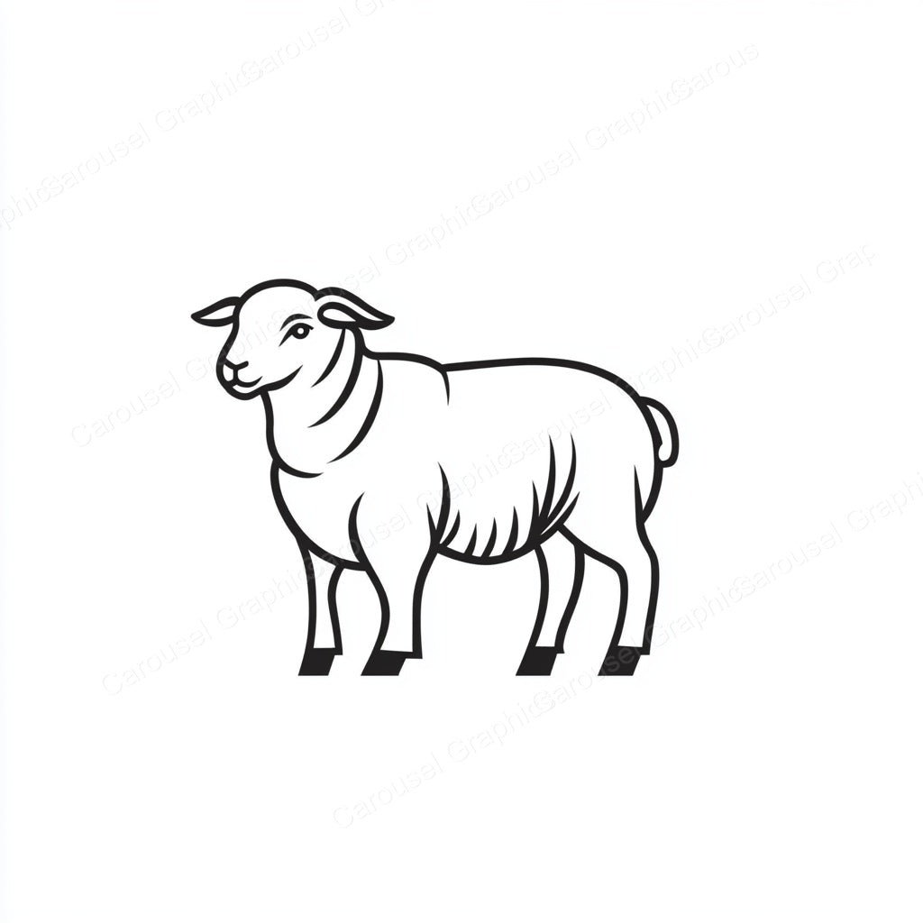 Sheep Vector Graphic preview