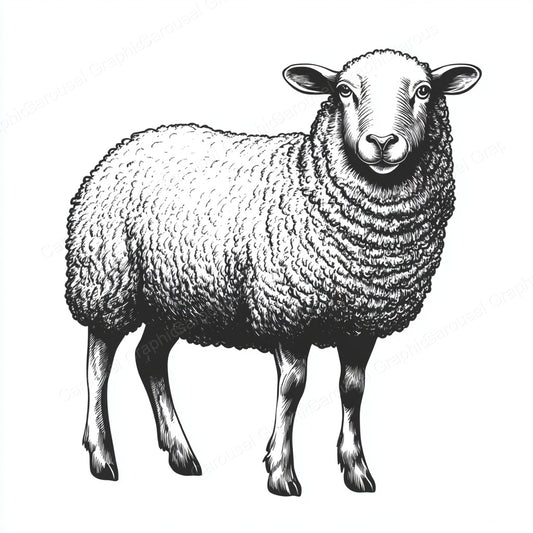 Sheep Vector Graphic preview