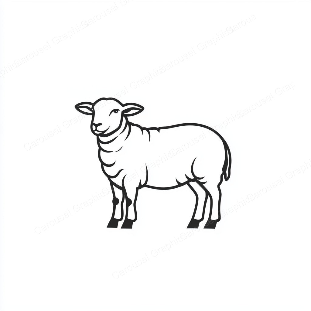 Sheep Vector Graphic preview