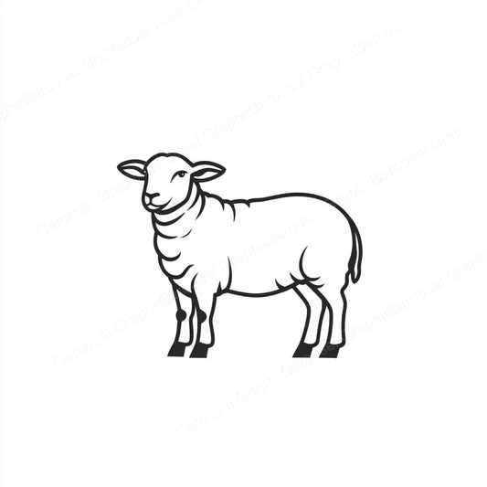 Sheep Vector Graphic preview
