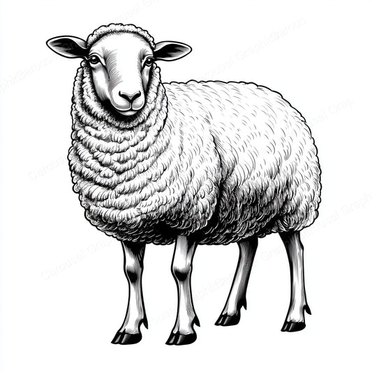 Sheep Vector Graphic preview