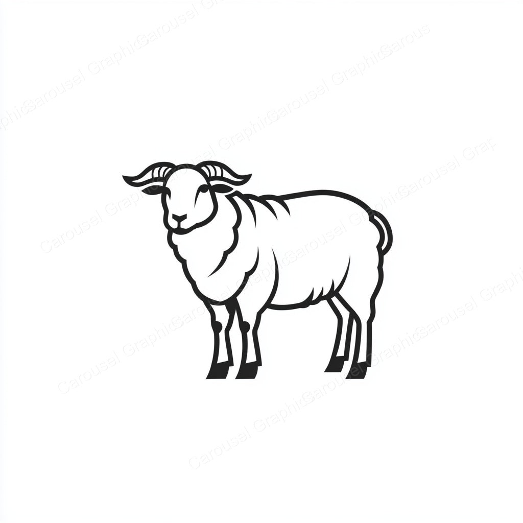 Sheep Vector Graphic preview