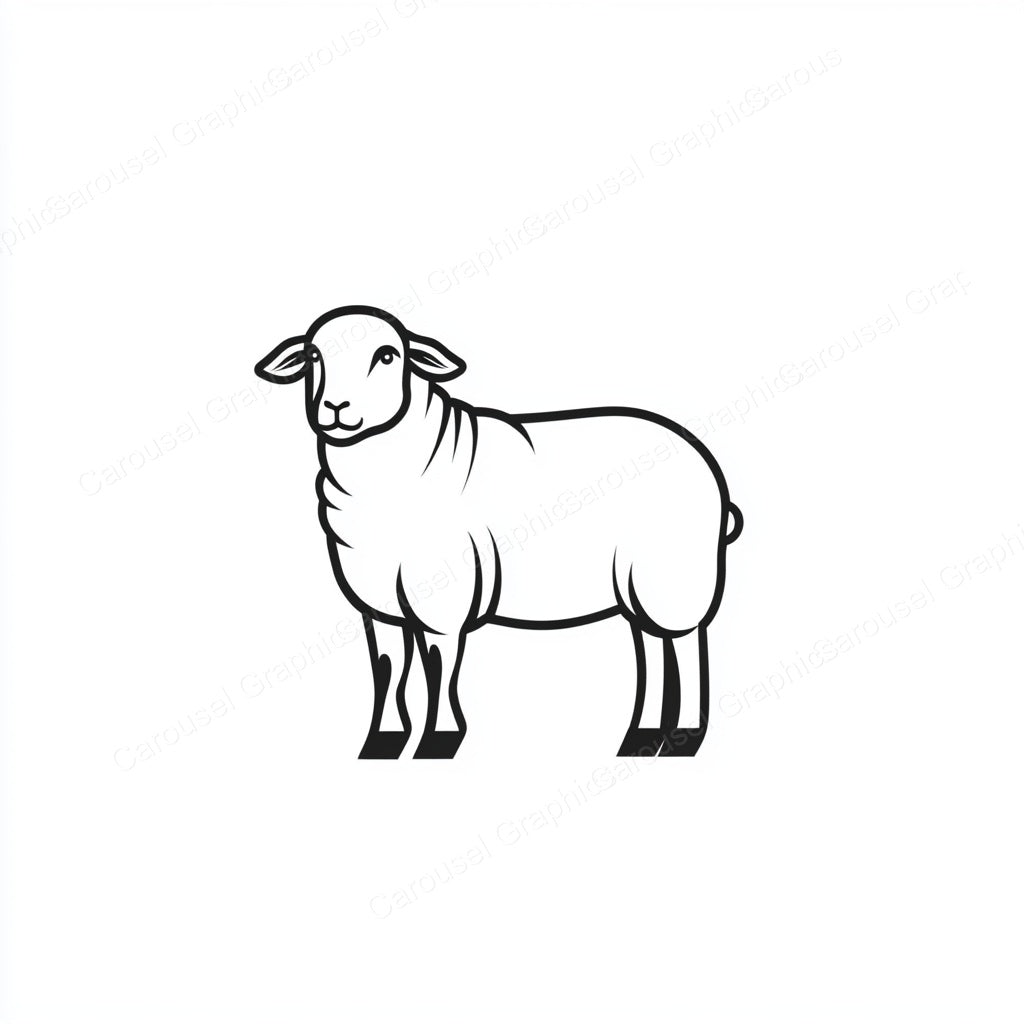 Sheep Vector Graphic preview
