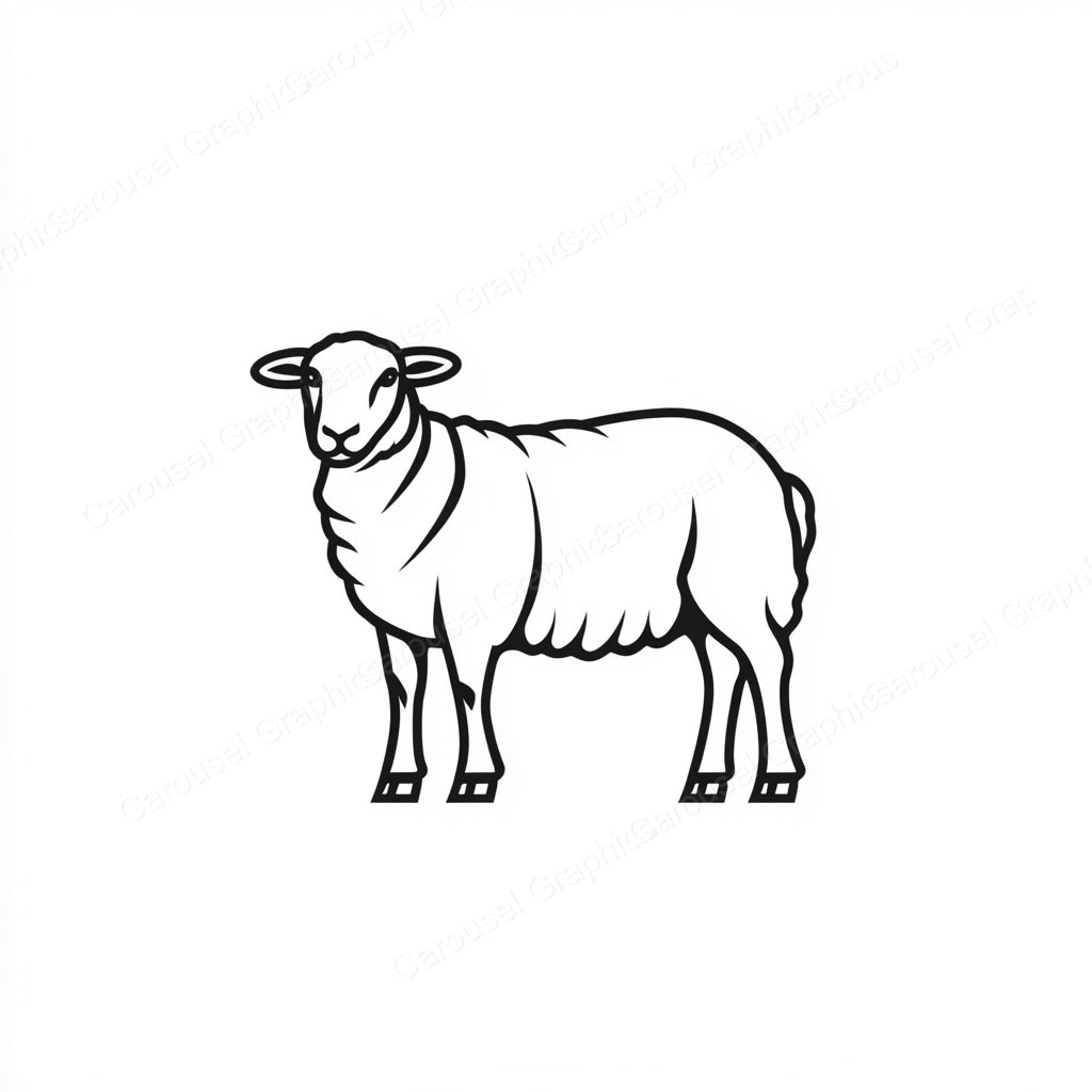 Sheep Vector Graphic preview