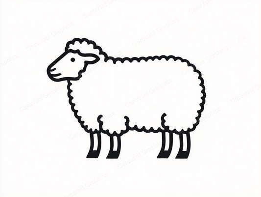 Sheep Vector Graphic preview