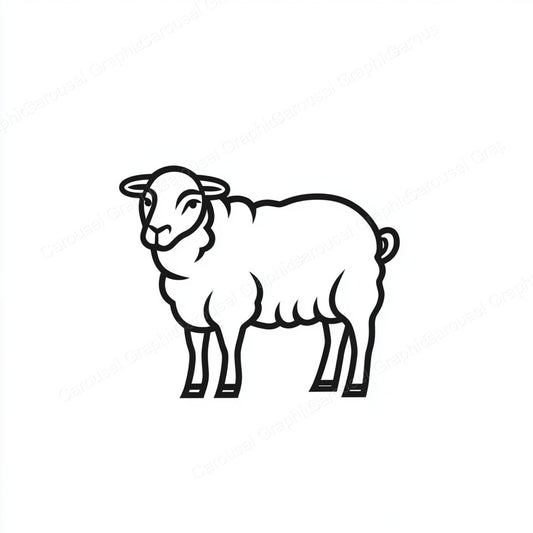 Sheep Vector Graphic preview