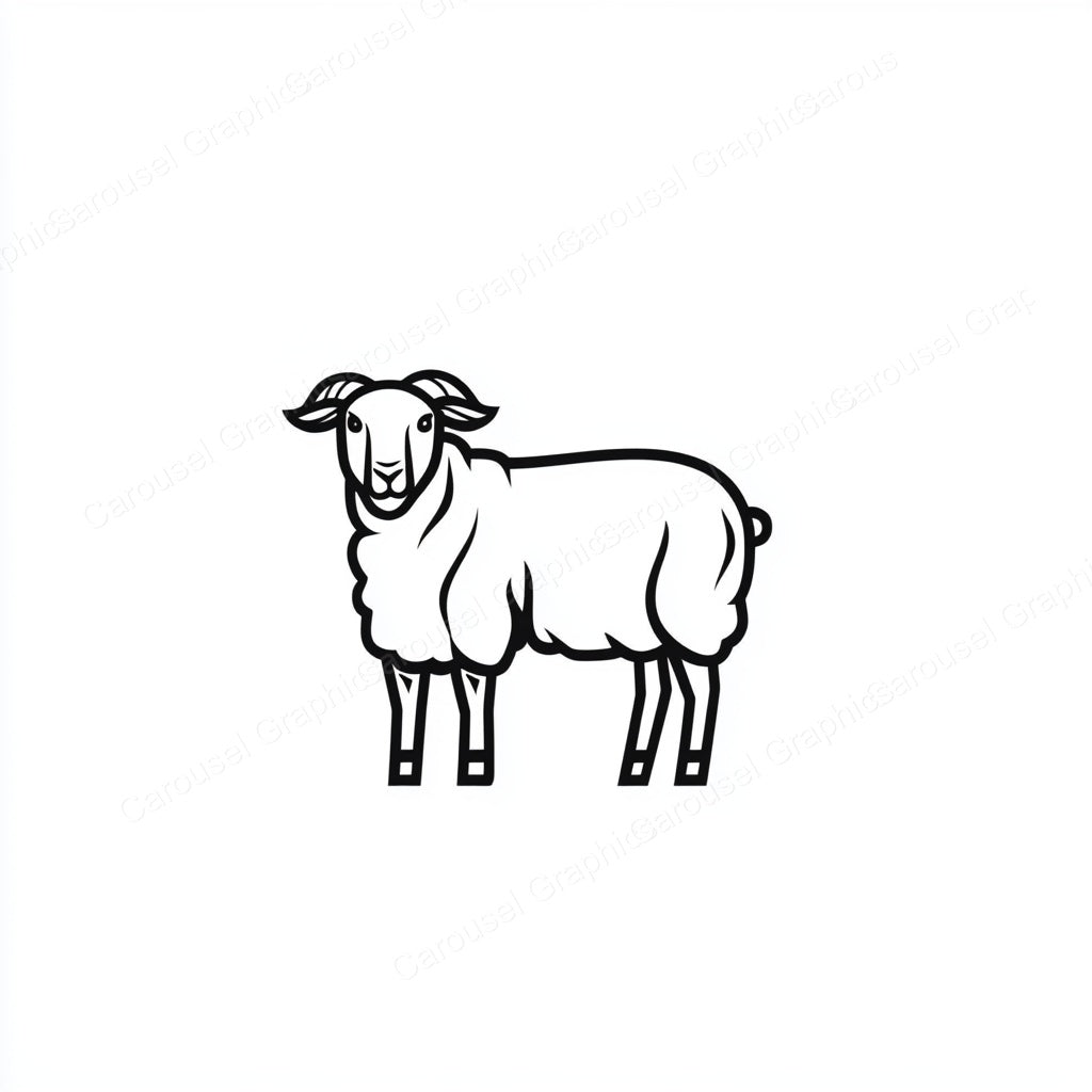 Sheep Vector Graphic preview