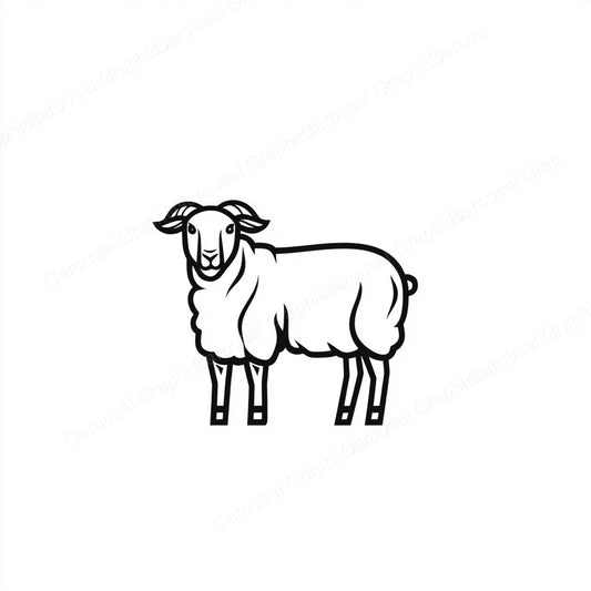 Sheep Vector Graphic preview