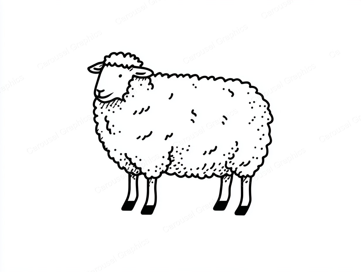 Sheep Vector Graphic preview