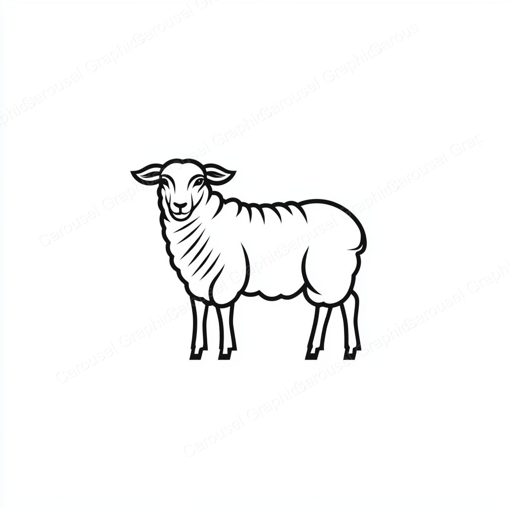 Sheep Vector Graphic preview