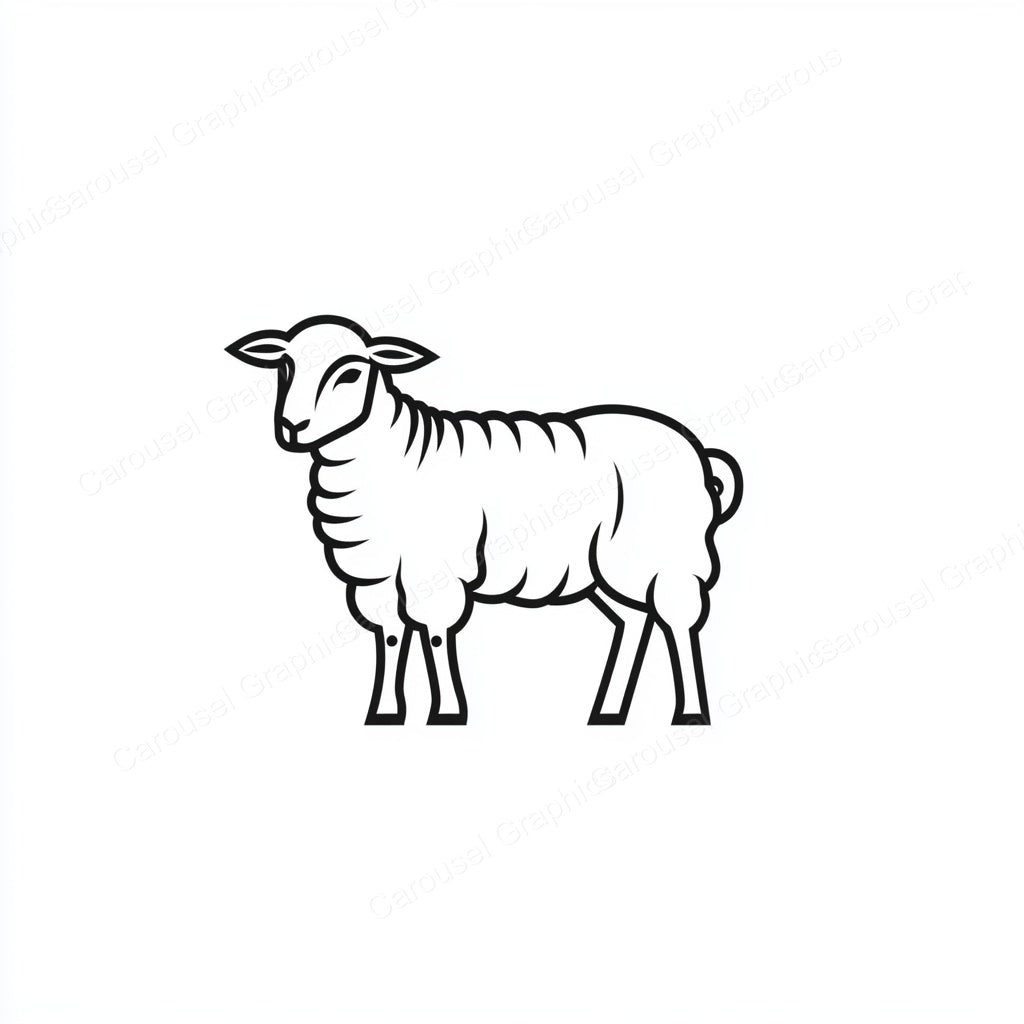 Sheep Vector Graphic preview