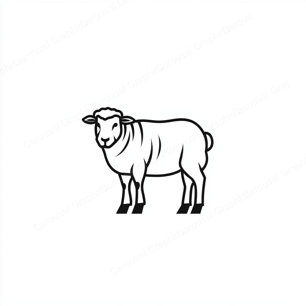 Sheep Vector Graphic preview