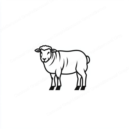 Sheep Vector Graphic preview