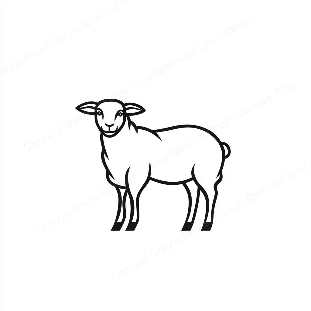 Sheep Vector Graphic preview