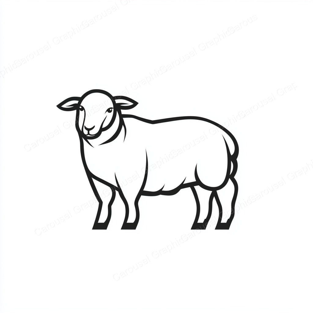 Sheep Vector Graphic preview
