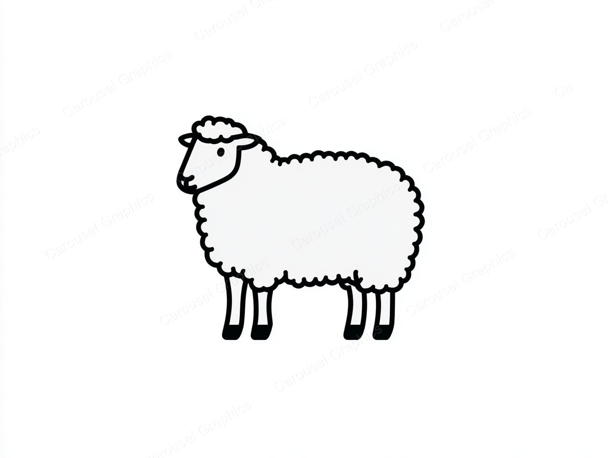 Sheep Vector Graphic preview