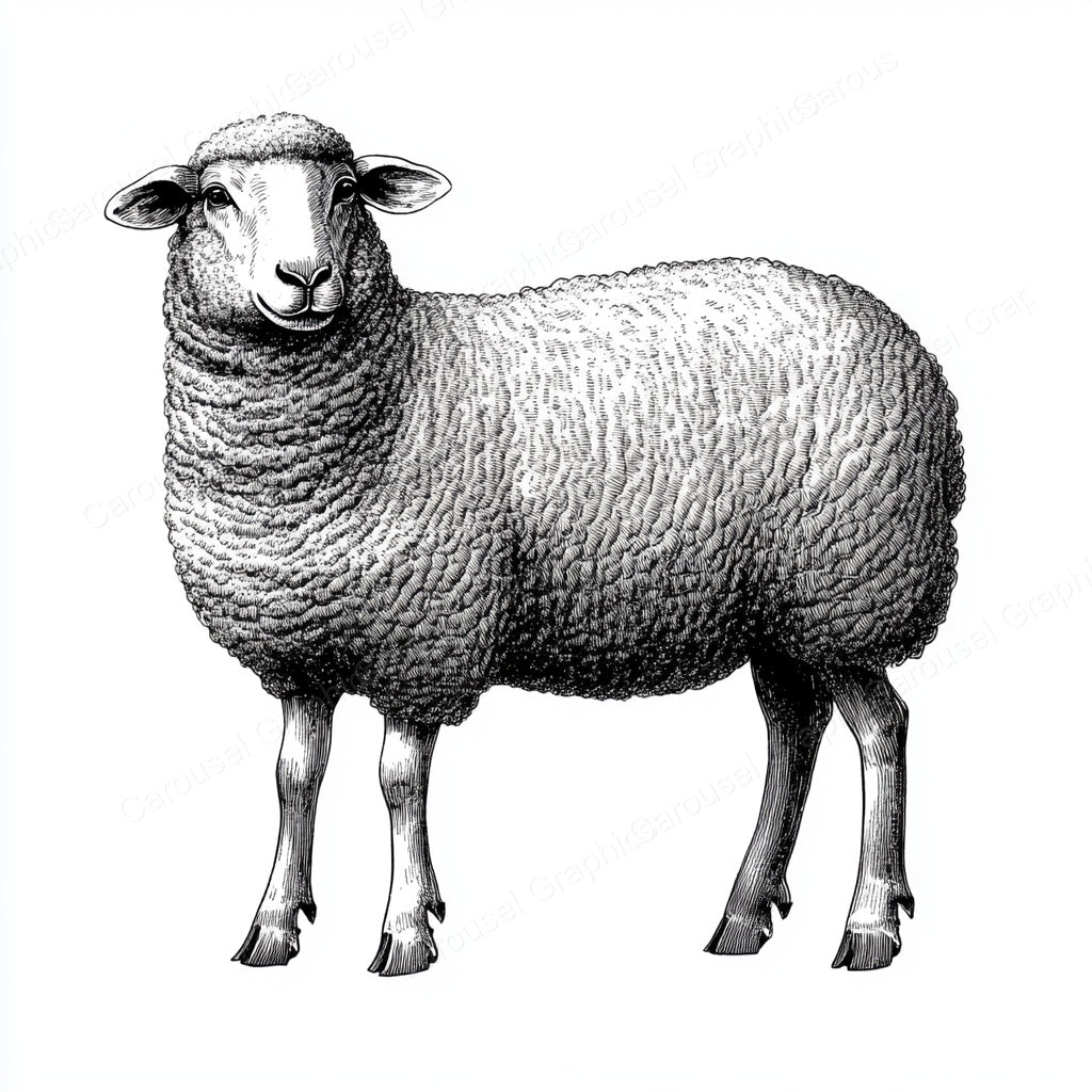 Sheep Vector Graphic preview