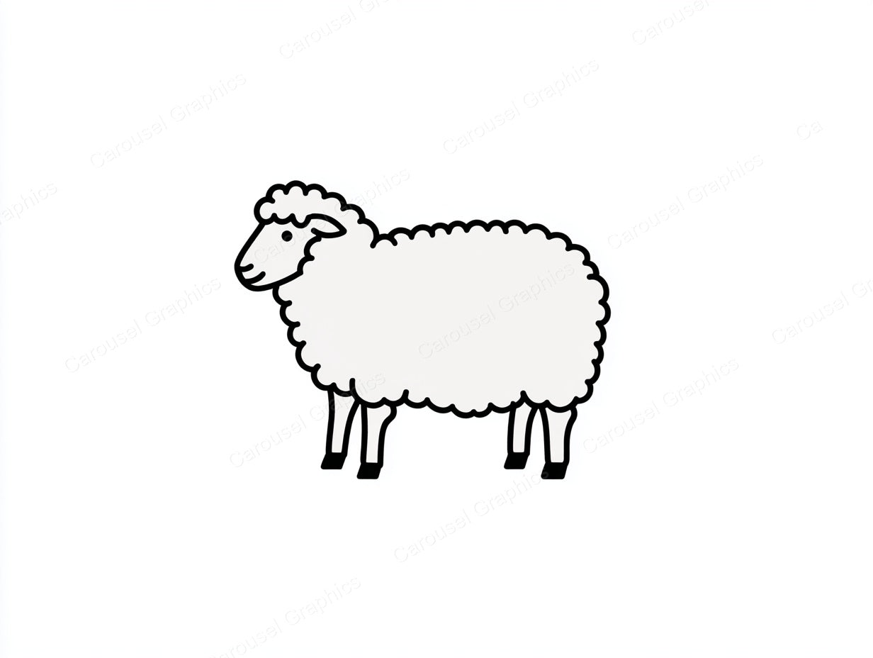 Sheep Vector Graphic preview