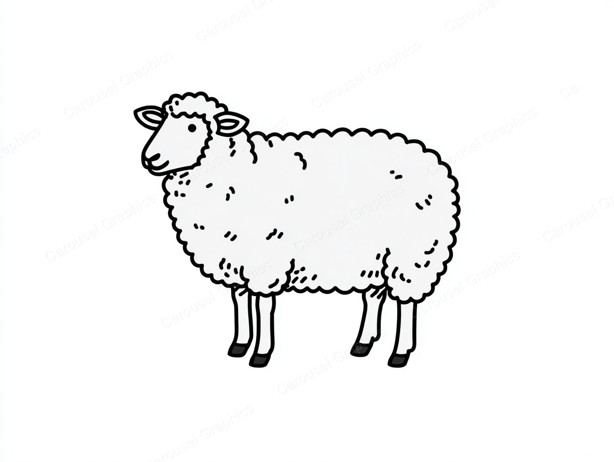 Sheep Vector Graphic preview