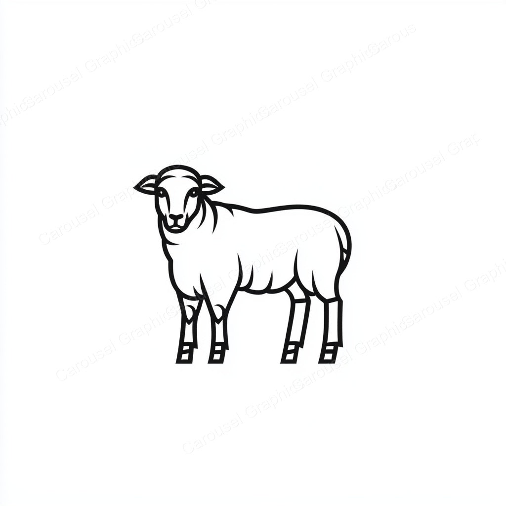Sheep Vector Graphic preview
