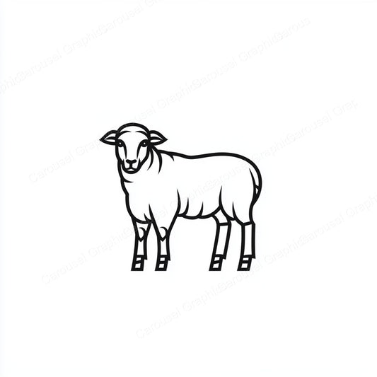 Sheep Vector Graphic preview