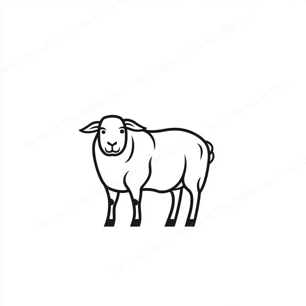 Sheep Vector Graphic preview