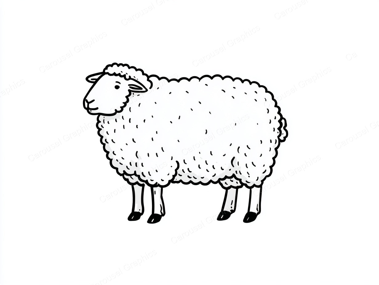 Sheep Vector Graphic preview