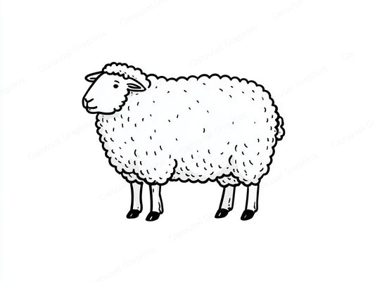 Sheep Vector Graphic preview