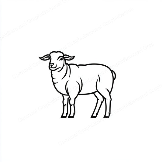 Sheep Vector Graphic preview