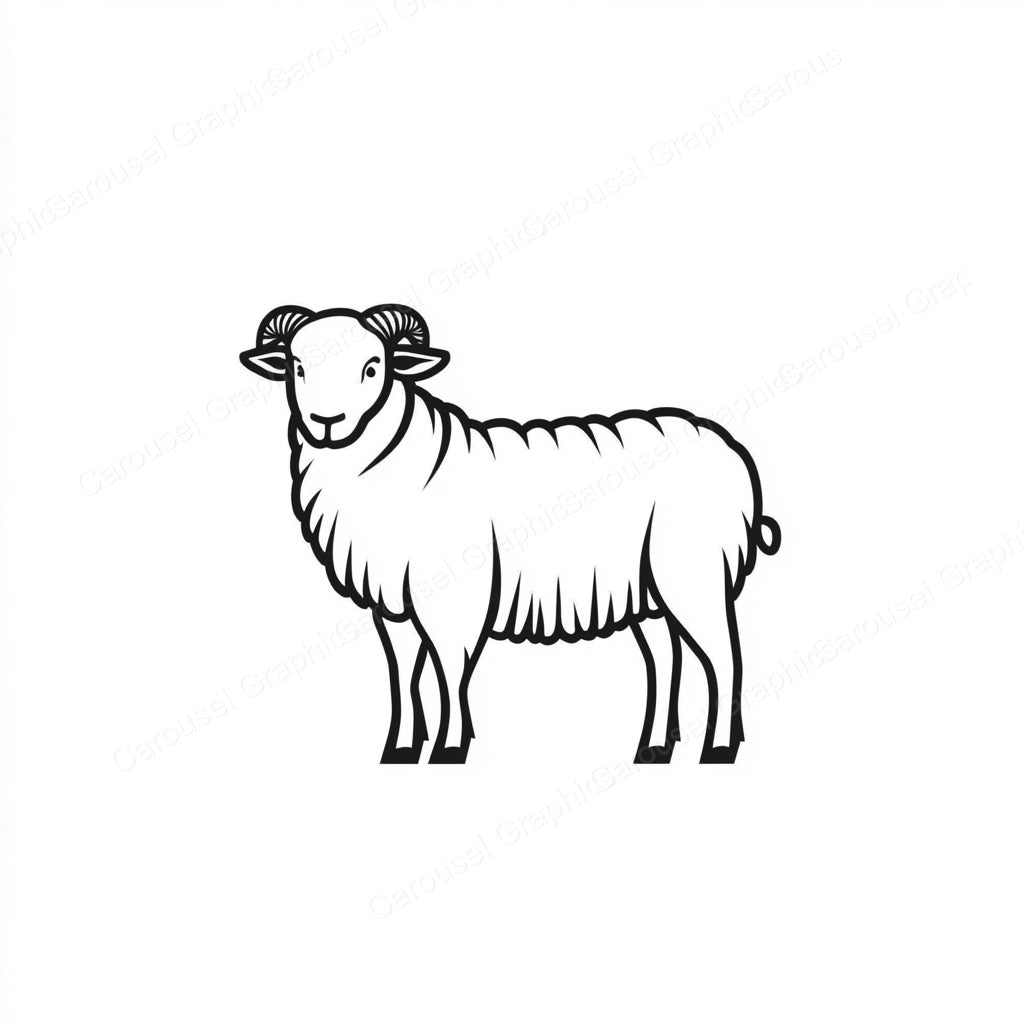 Sheep Vector Graphic preview