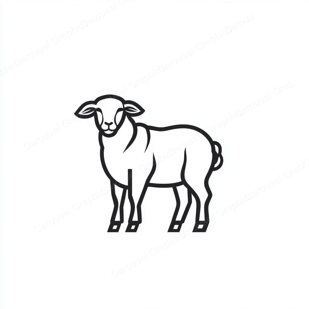 Sheep Vector Graphic preview