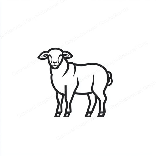 Sheep Vector Graphic preview