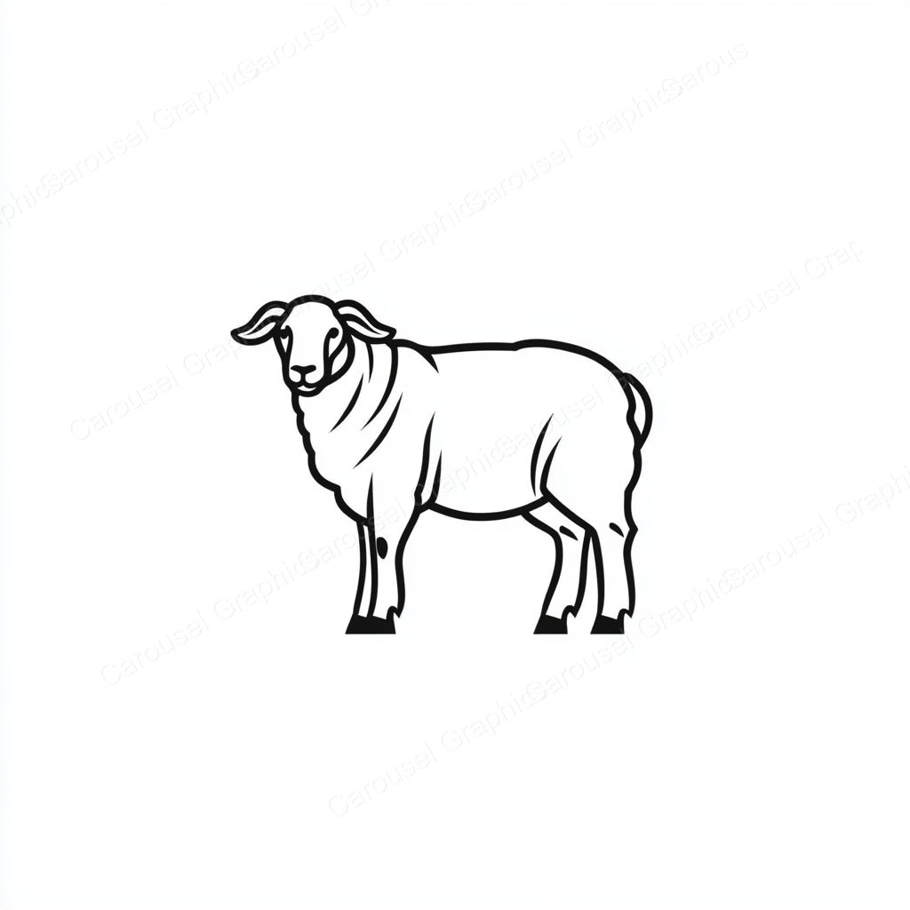 Sheep Vector Graphic preview