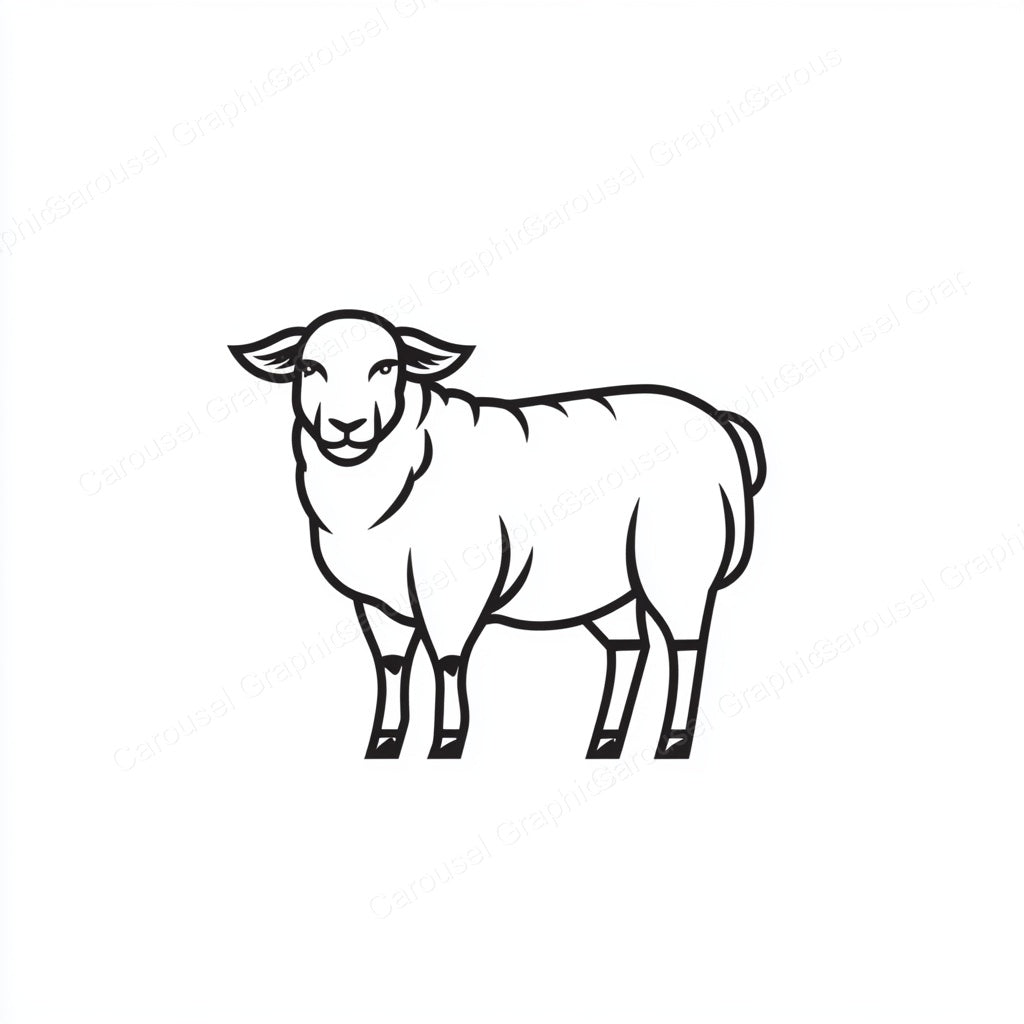 Sheep Vector Graphic preview