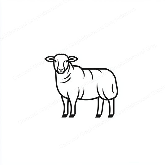 Sheep Vector Graphic preview