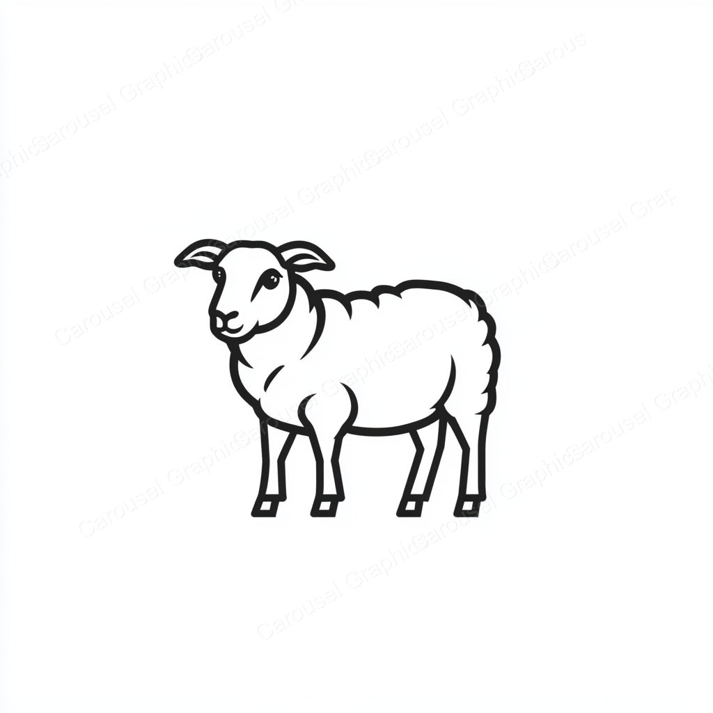 Sheep Vector Graphic preview