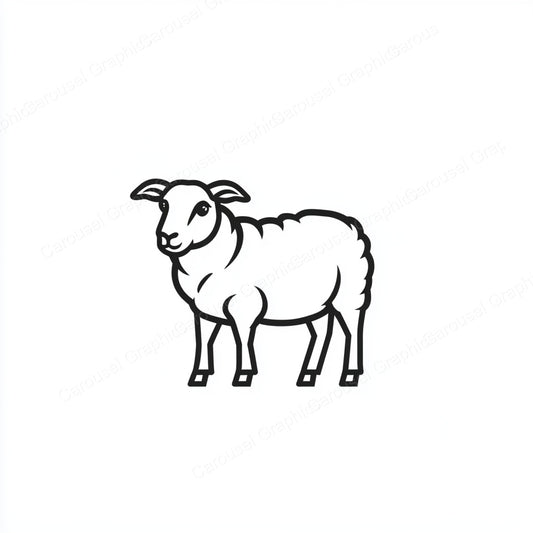 Sheep Vector Graphic preview