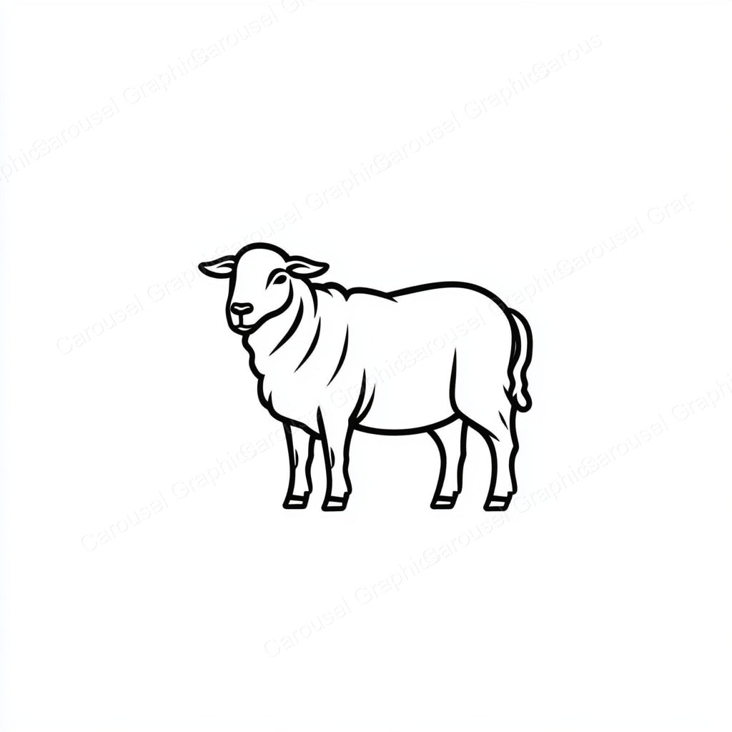 Sheep Vector Graphic preview