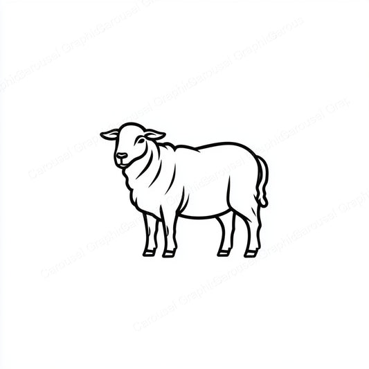 Sheep Vector Graphic preview