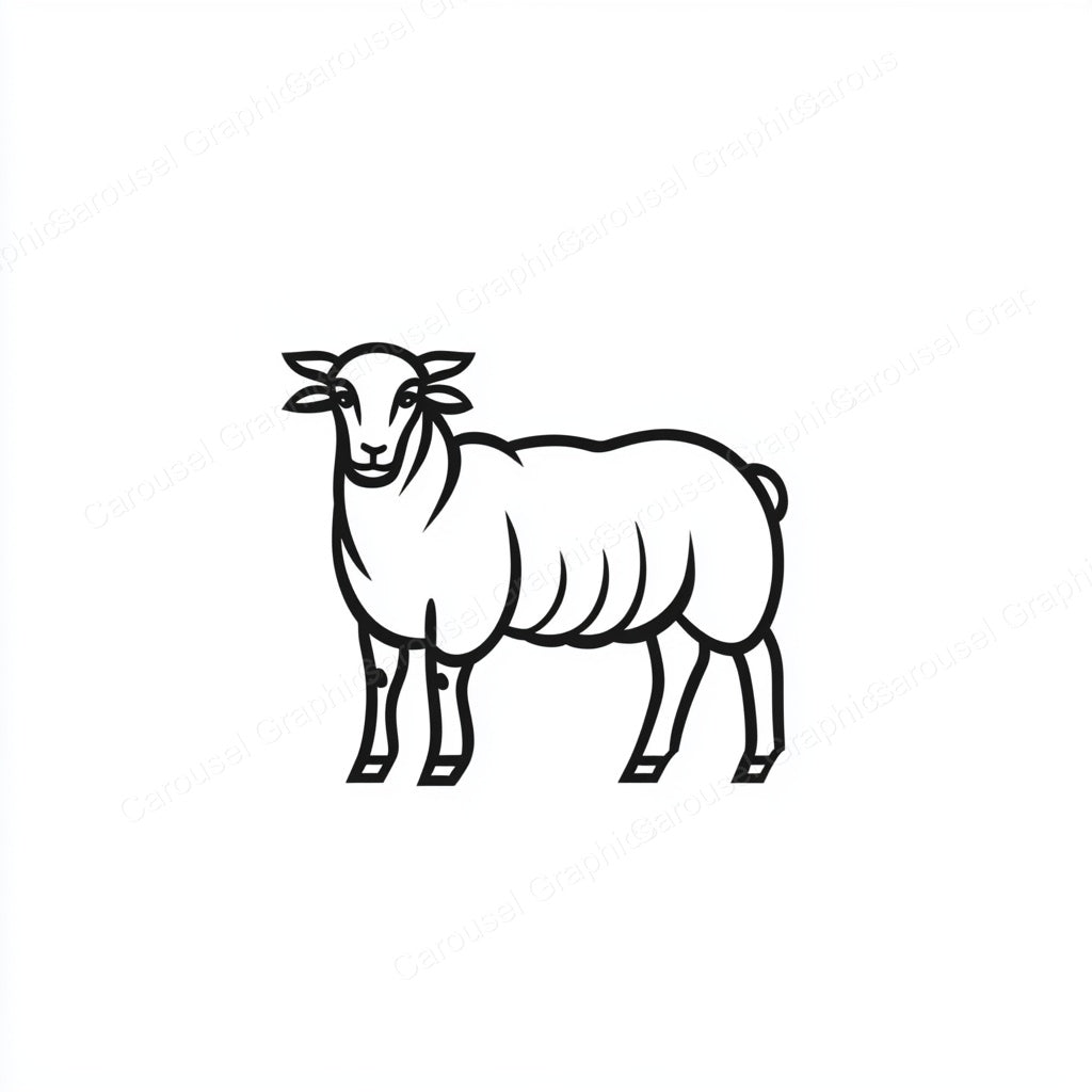 Sheep Vector Graphic preview