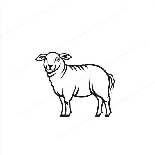 Sheep Vector Graphic preview