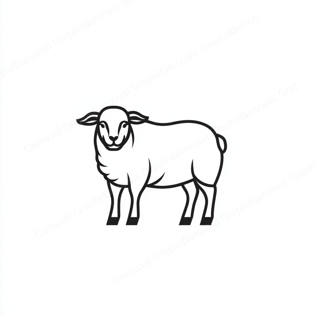 Sheep Vector Graphic preview