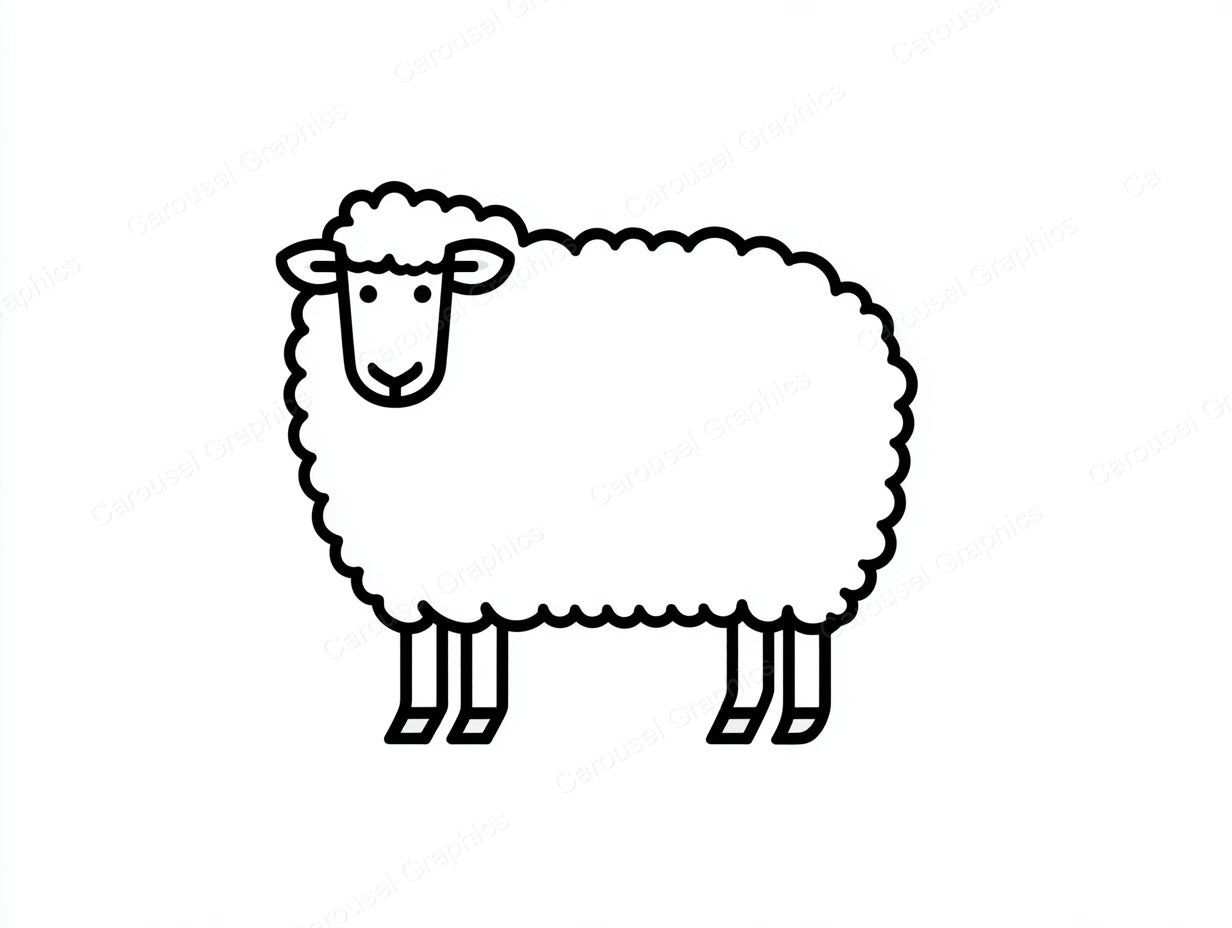 Sheep Vector Graphic preview