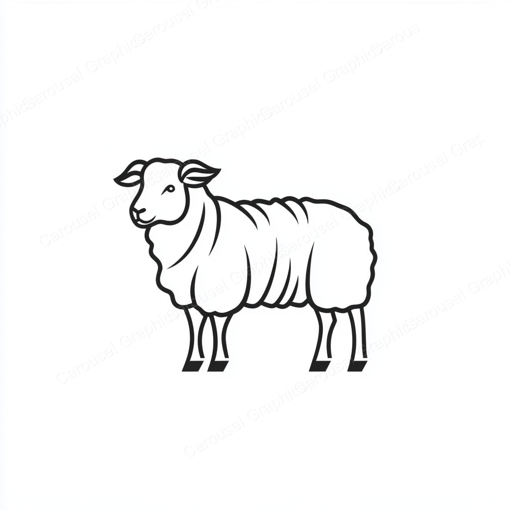Sheep Vector Graphic preview