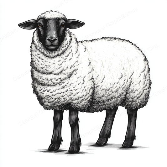 Sheep Vector Graphic preview
