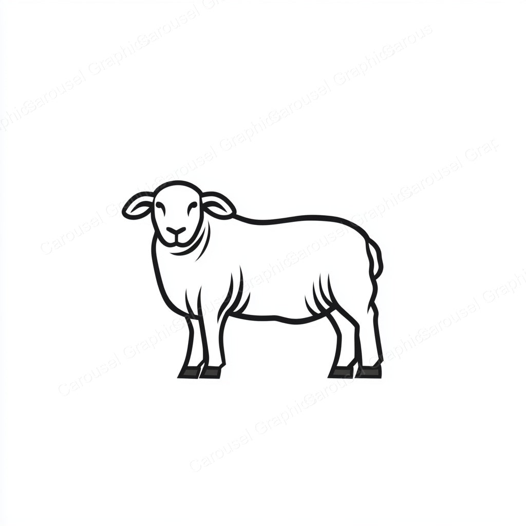 Sheep Vector Graphic preview