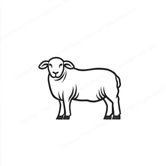 Sheep Vector Graphic preview