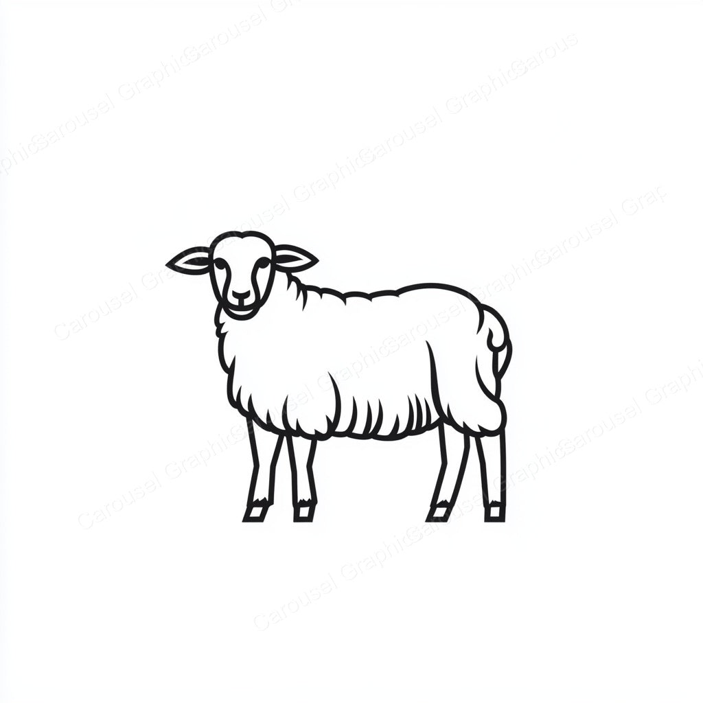 Sheep Vector Graphic preview