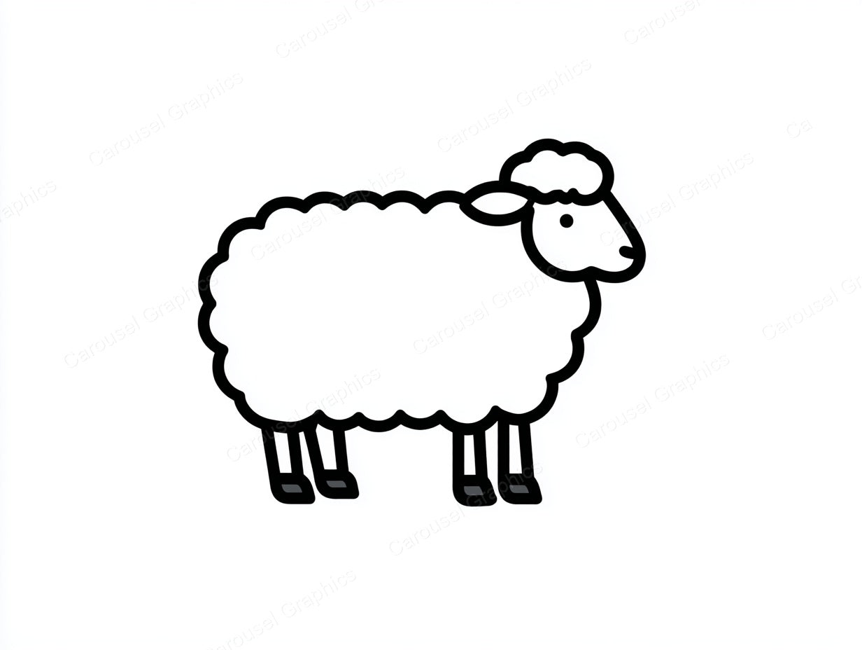 Sheep Vector Graphic preview